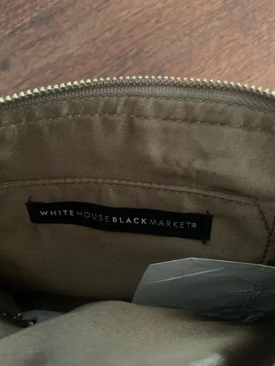 NWT, Deco Vibes Beaded Wristlet with Removable Gold Chain Crossbody Strap - Picture 6 of 11